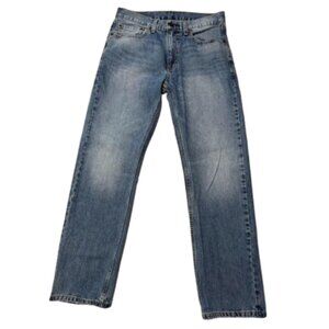 Levi's 505 Men's Medium Wash Straight Leg 100% Cotton Jeans Size 31/30 #1636